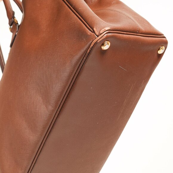 Prada Galleria Medium Brown Saffiano Leather Tote - Picture 5 of 15